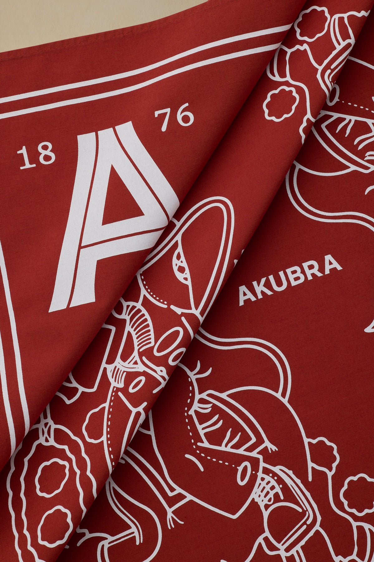 Akubra x Jake Ross – Limited Edition - Bandana 006 - Uluru Red