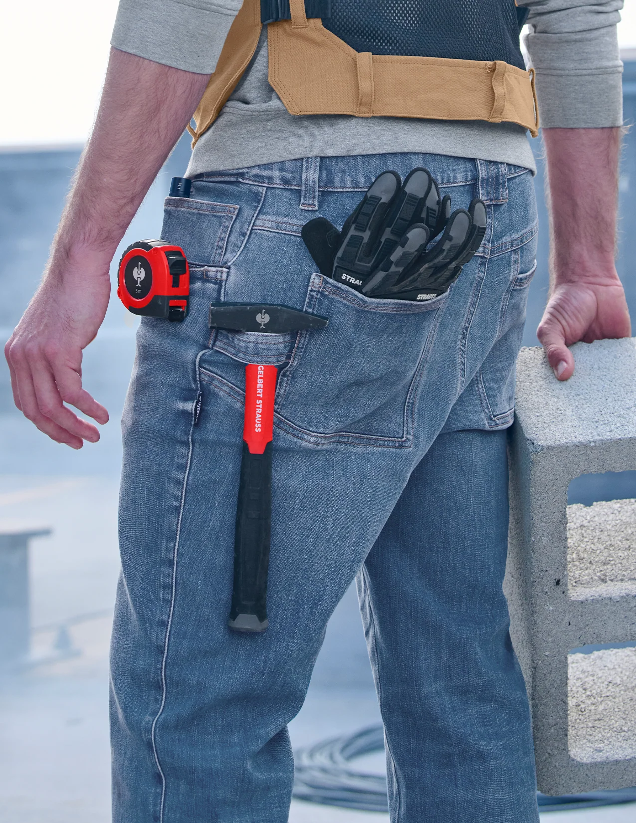 Power Denim 5-Pocket Jeans