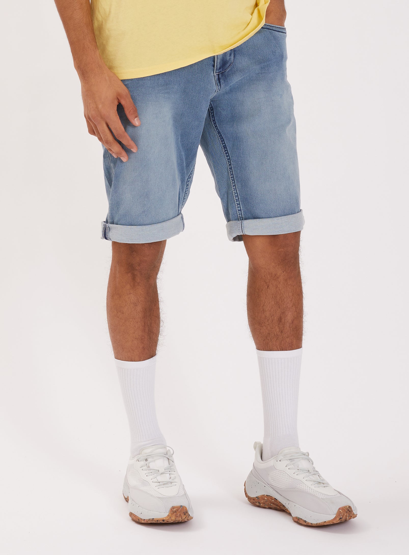TOK | Denim Capri shorts | TOK | Short capri en jean