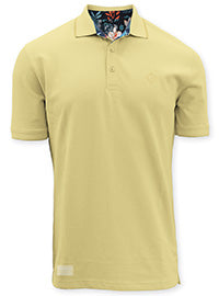 GREG | Two-tones pique polo || GREG | Polo point zéro