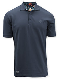 GREG | Two-tones pique polo || GREG | Polo point zéro