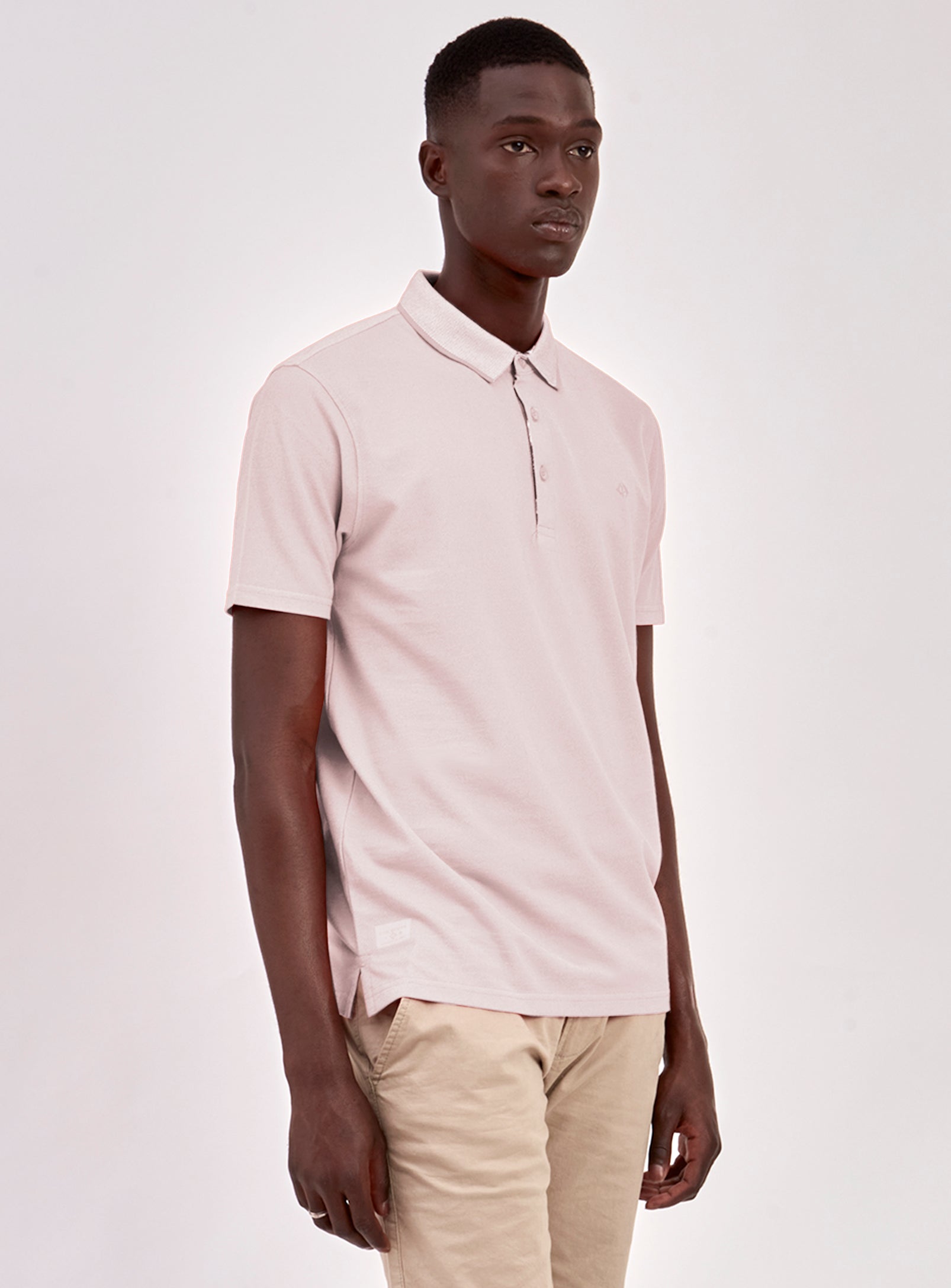 GREG | Two-tones pique polo || GREG | Polo point zéro