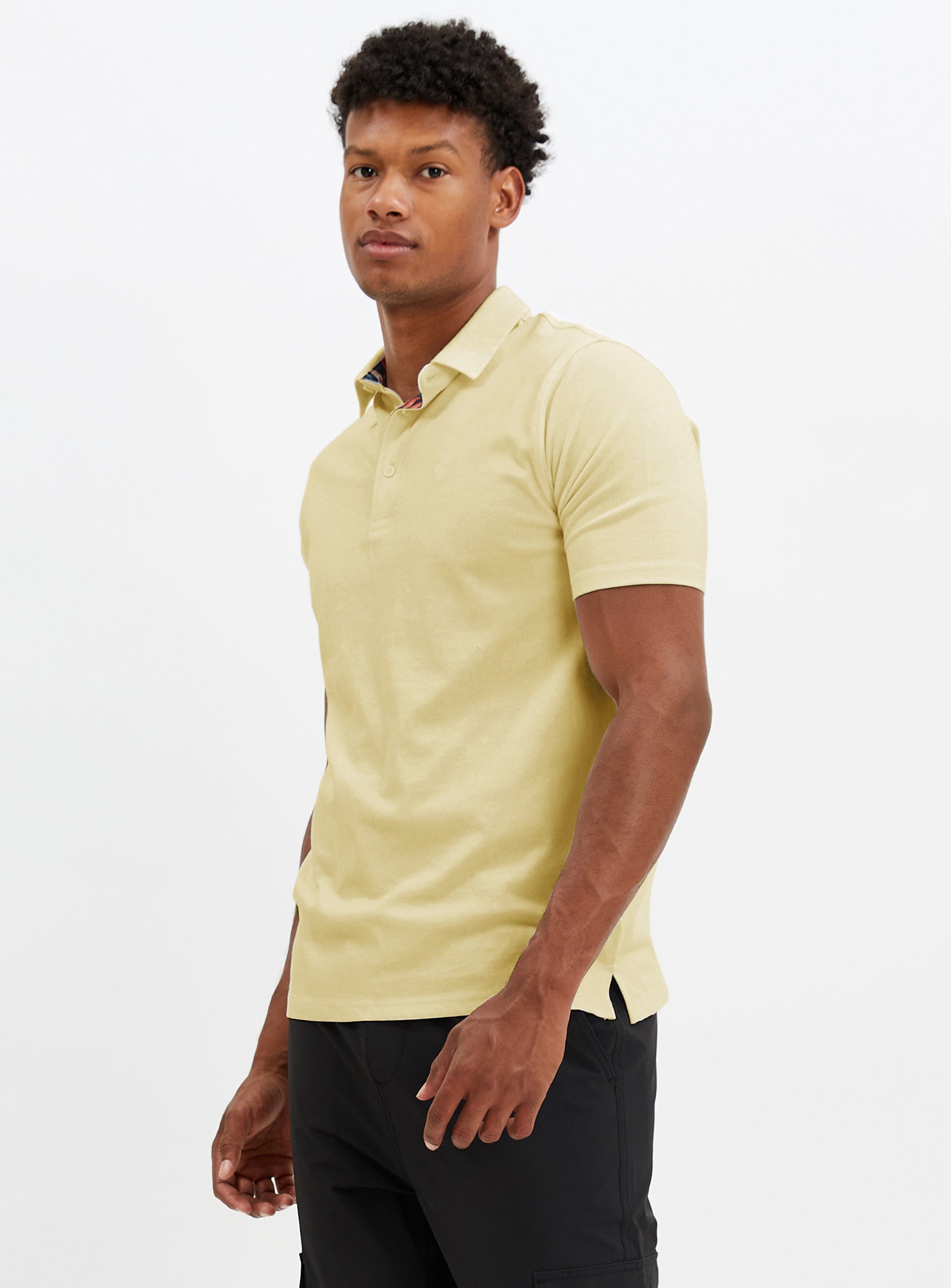 GREG | Two-tones pique polo || GREG | Polo point zéro