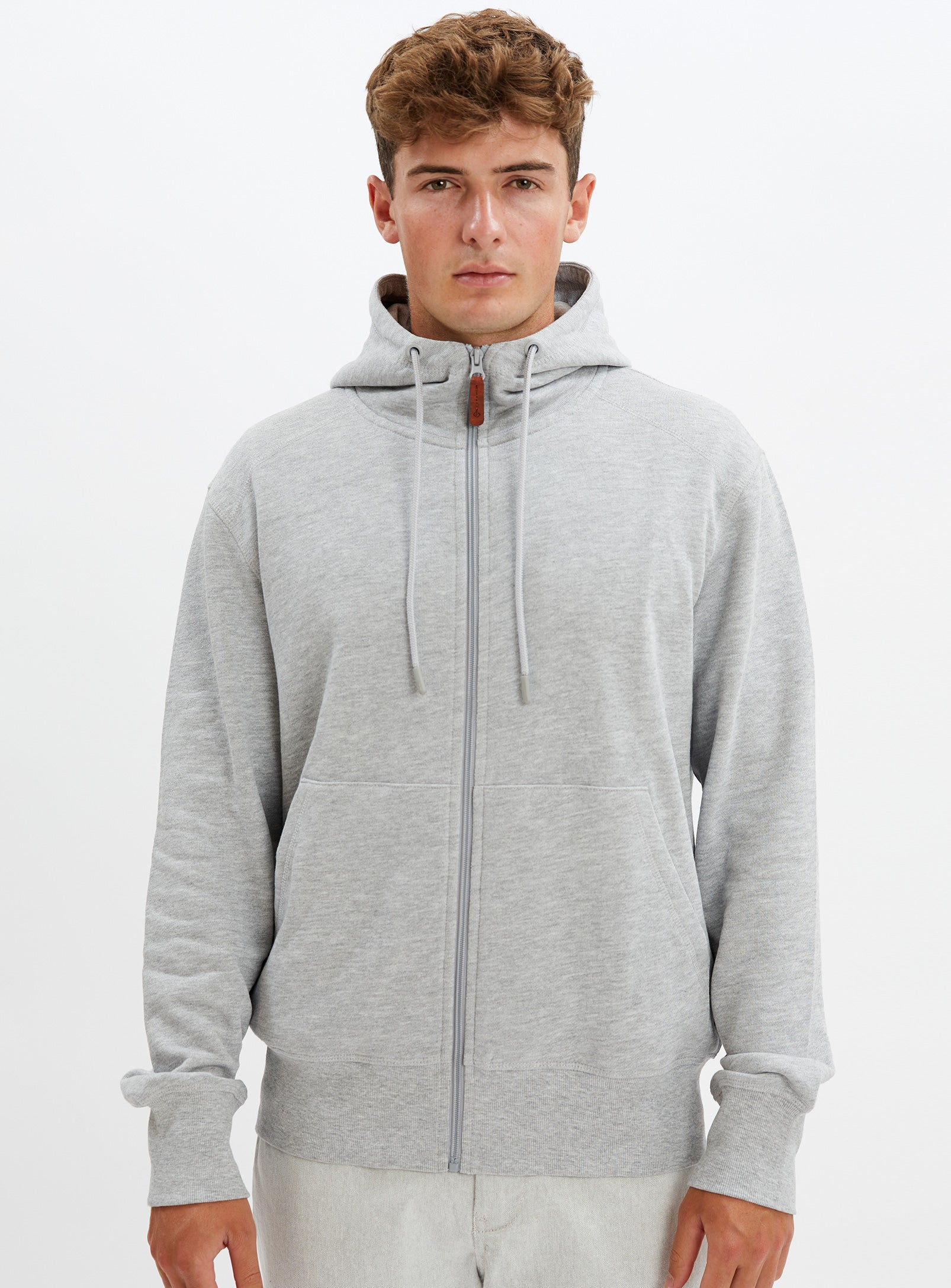 JIMMY | Unisex zip front french terry hoodie || JIMMY | Sweat à capuche unisexe en molleton zippé sur le devant