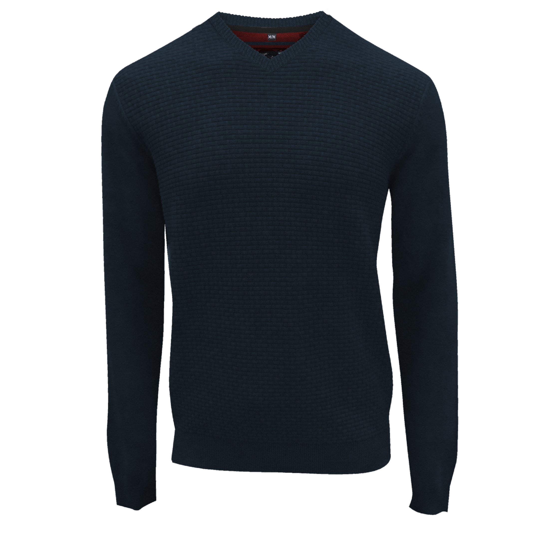 STEN  | Cotton v neck fine gauge sweater || STEN |  Chandail fin en coton à col v