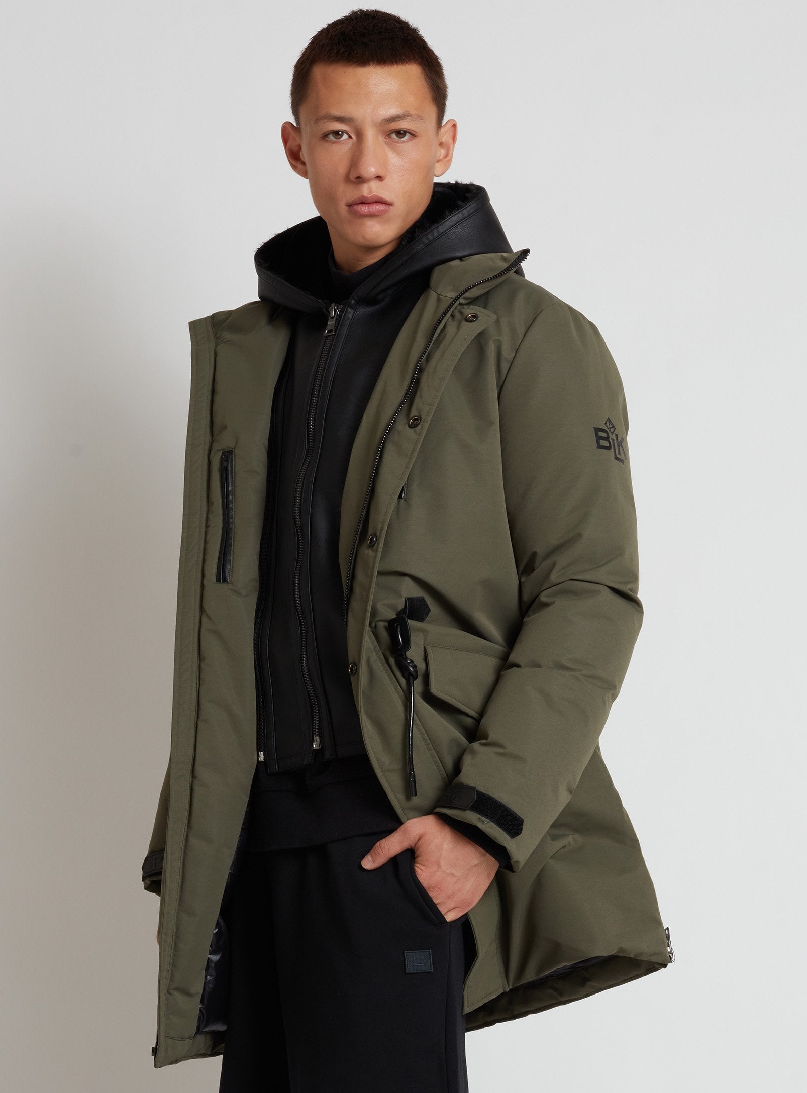 KEITH | Black Label Down Oxford parka || KEITH | Parka oxford en duvet Black Label
