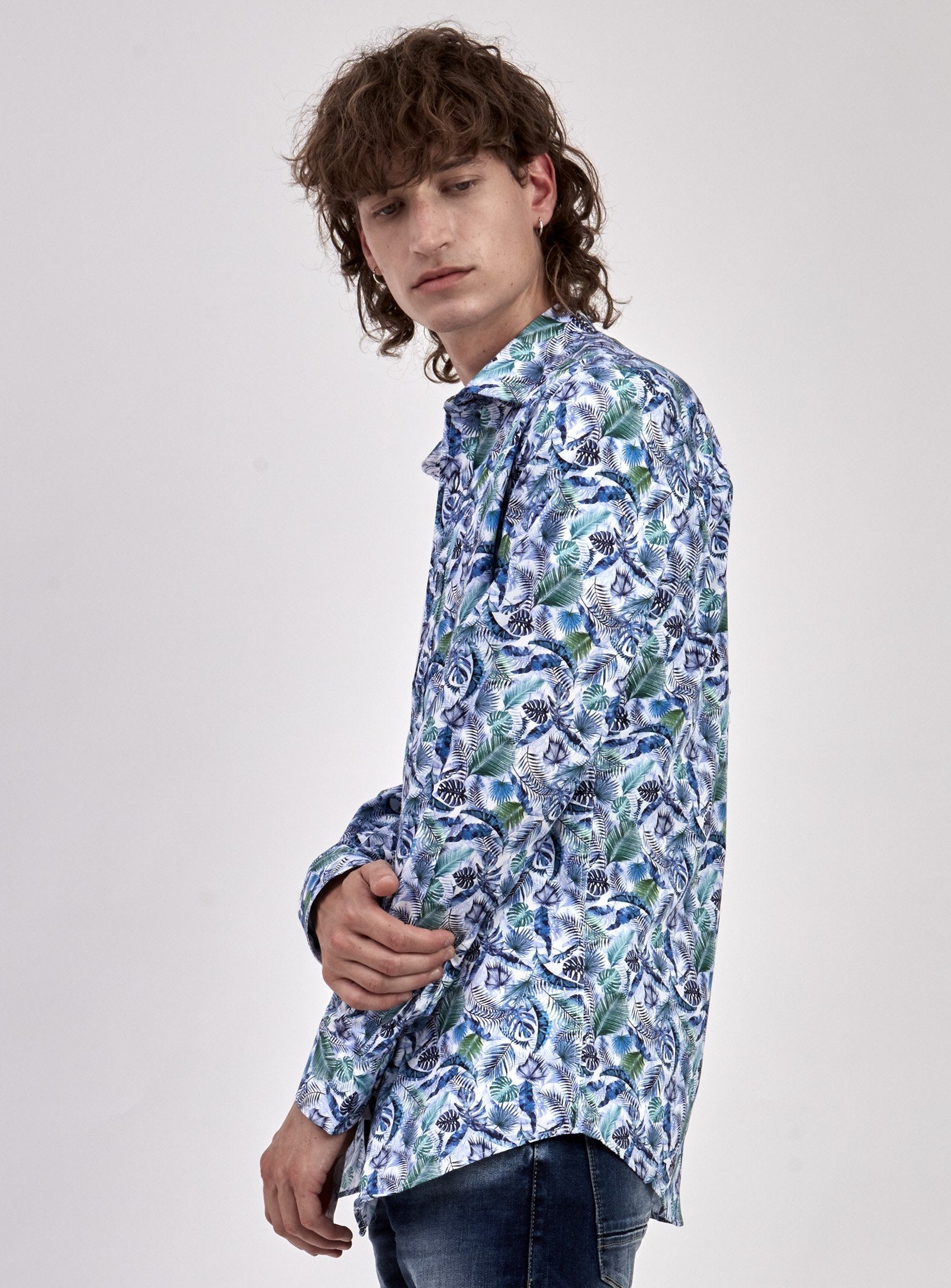 SEMI-FIT SHIRT | OPTIC-OPTICWHITE