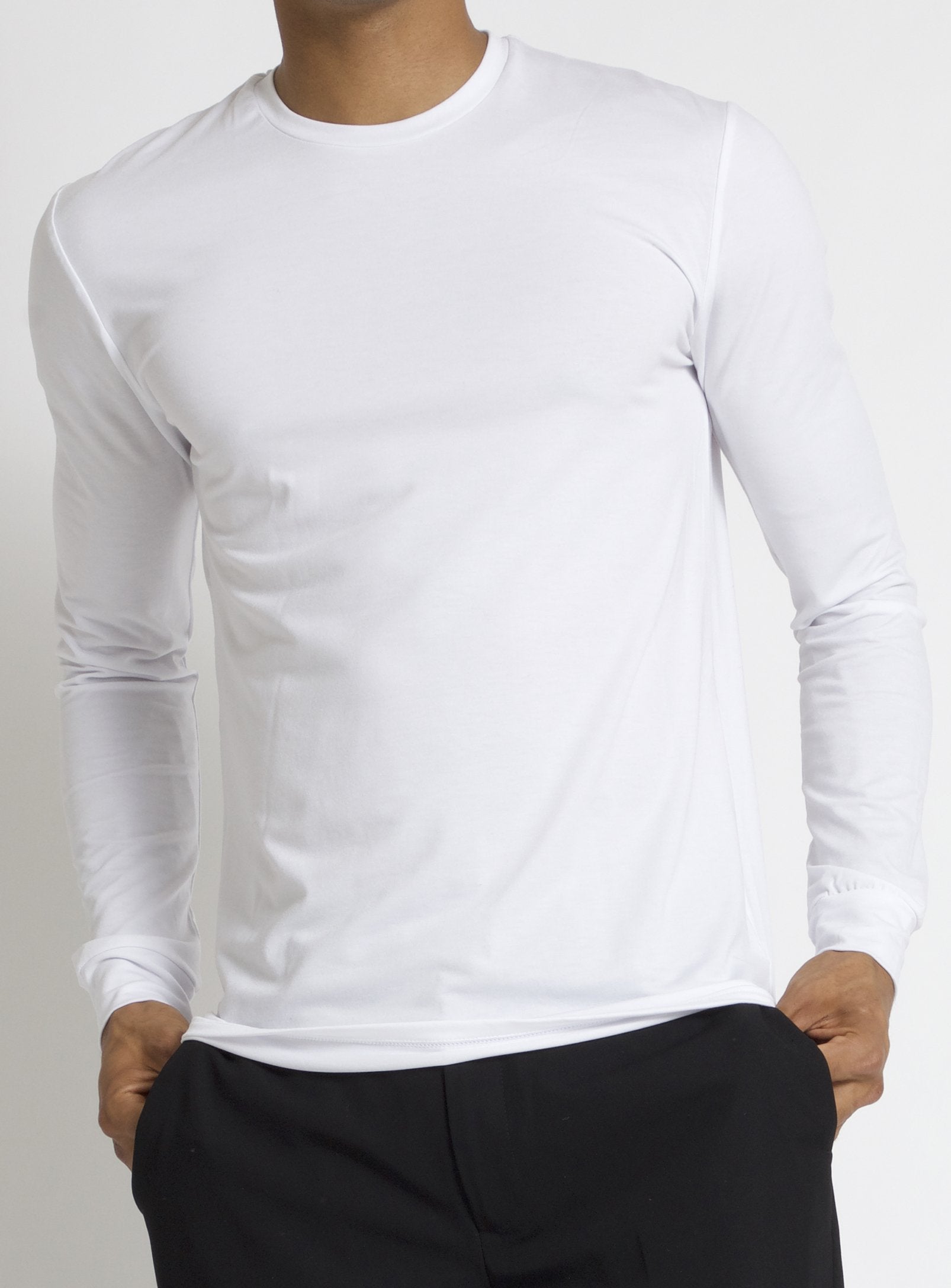 ZEL |  Dry edition crewneck longue sleeve t-shirt || NEL | T-shirt à col roulé à  manche longue édition Sec