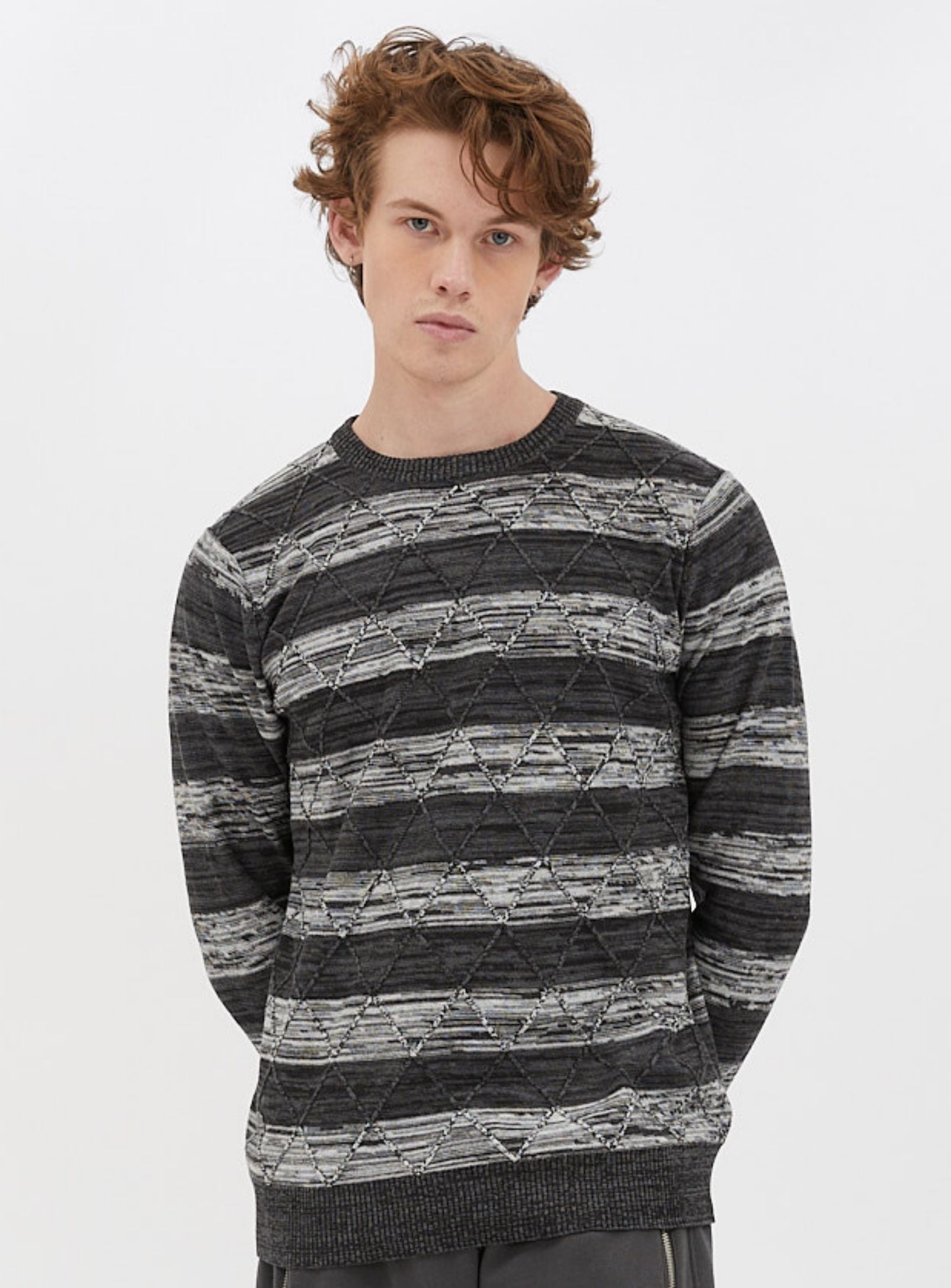 MILE | Cotton crewneck sweater||MILE | Pull ras du cou en coton