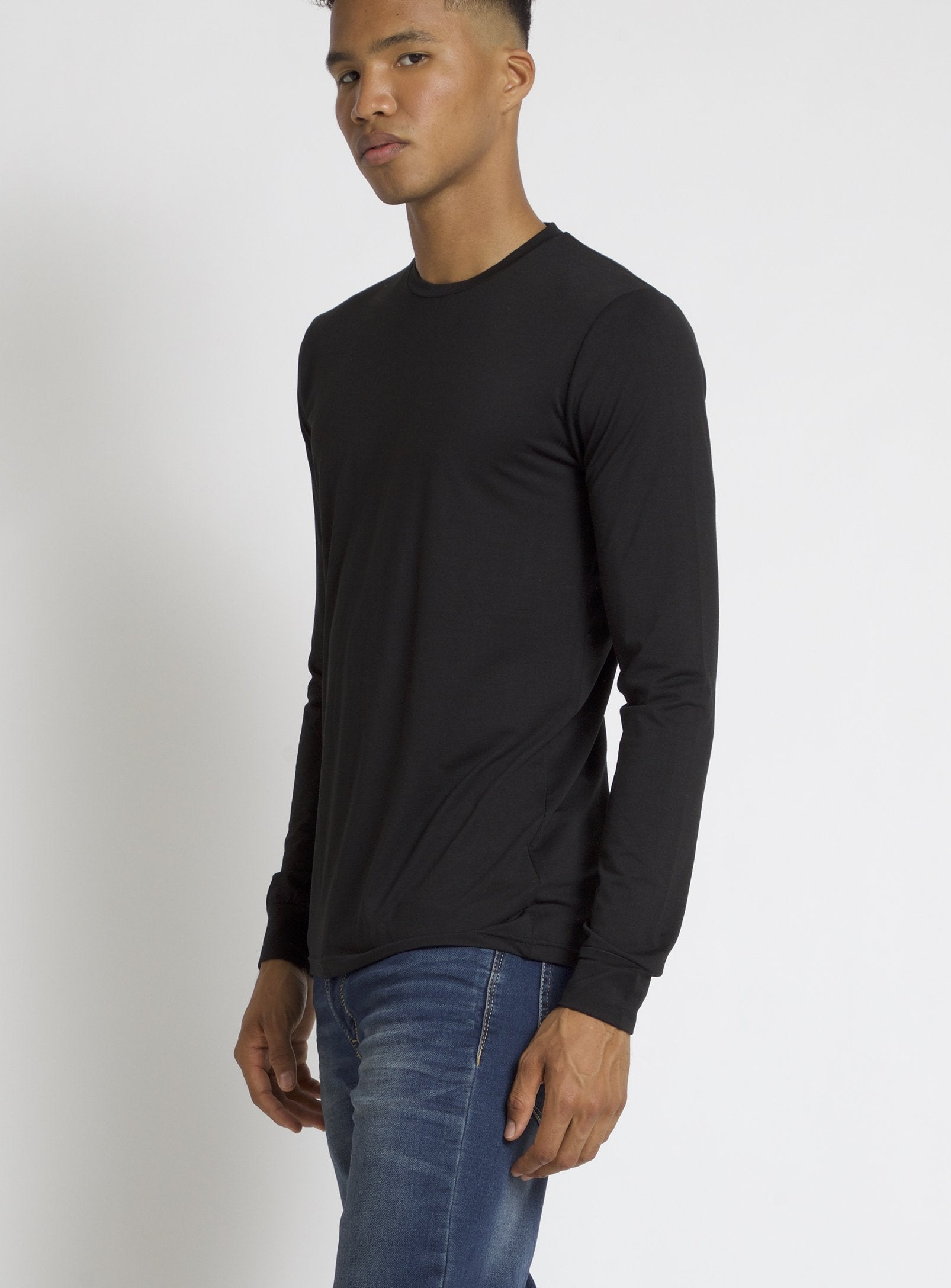 ZEL |  Dry edition crewneck longue sleeve t-shirt || NEL | T-shirt à col roulé à  manche longue édition Sec