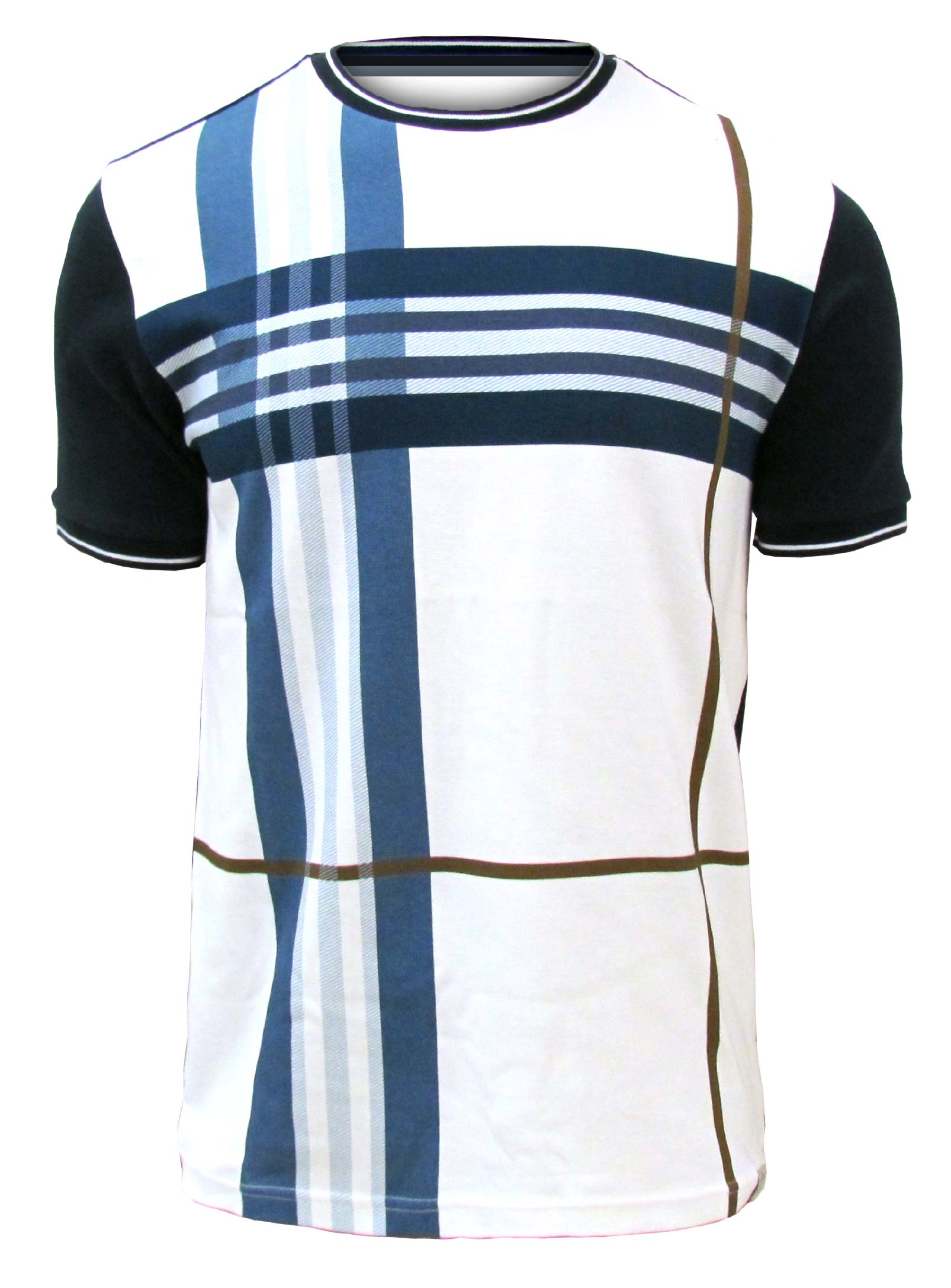 RAL | Checkered T-shirt || RAL | T-shirt à carreaux