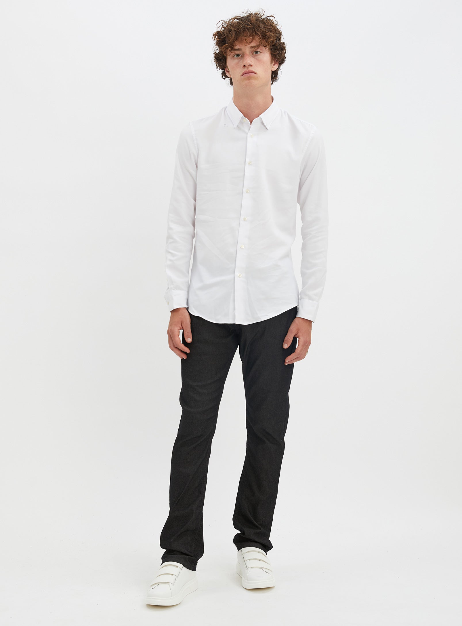 PAXTON | Two-tones stretch denim pants || PAXTON | Pantalon en denim stretch bicolore