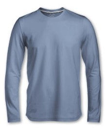 KEL | Long sleeve basic cotton crewneck T-shirt || KEL | T-shirt basique à manches longues et col rond en coton