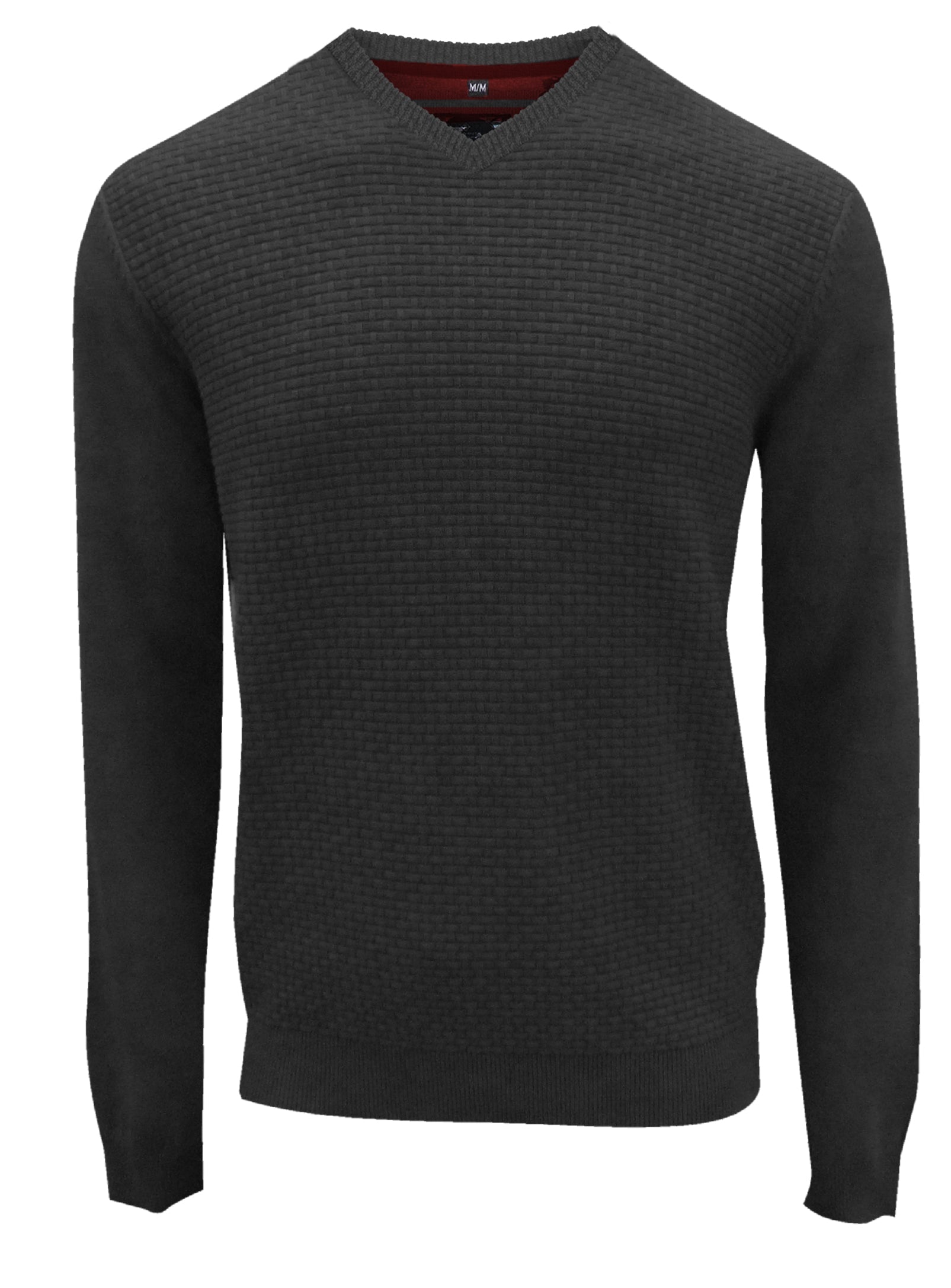 STEN  | Cotton v neck fine gauge sweater || STEN |  Chandail fin en coton à col v