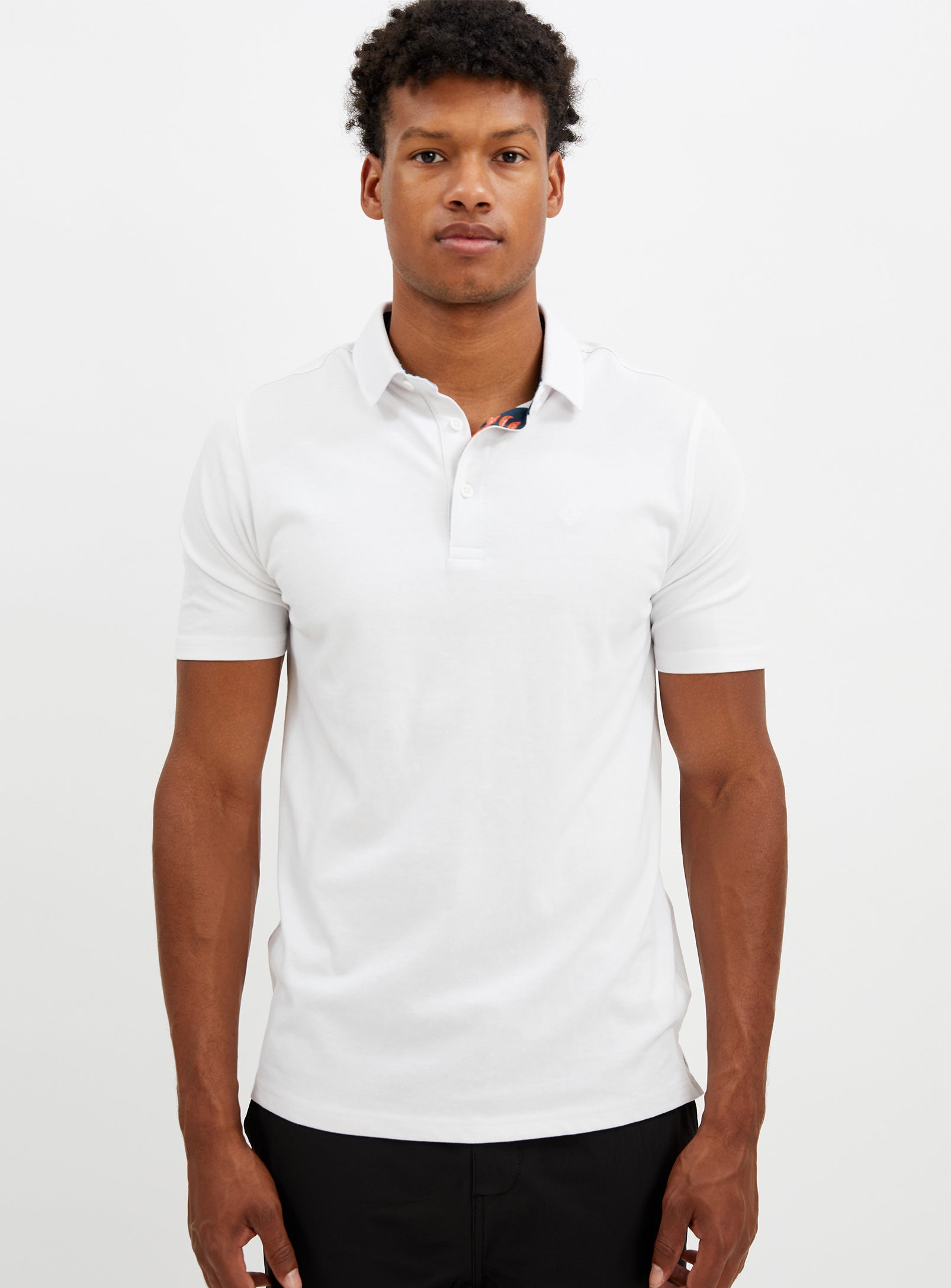 GREG | Two-tones pique polo || GREG | Polo point zéro