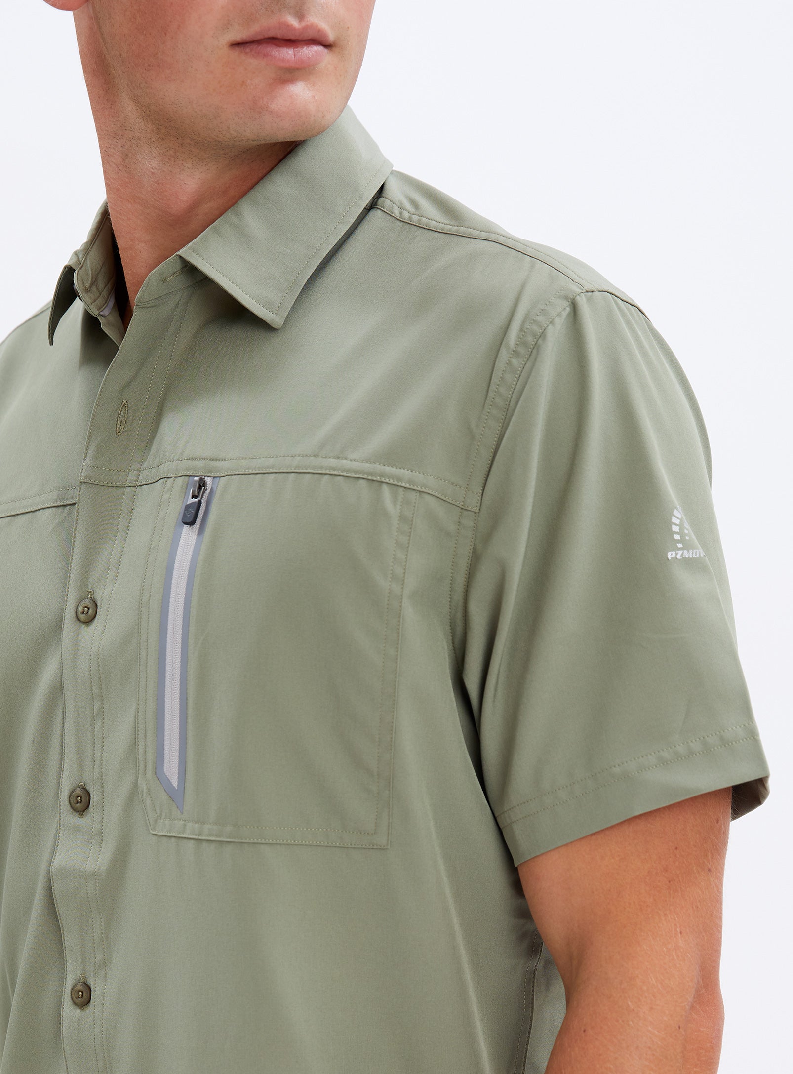 WAYY | Solid 4-way-stretch dry edition shirt || WAYY | Chemise solide en édition sèche extensible dans les 4 sens