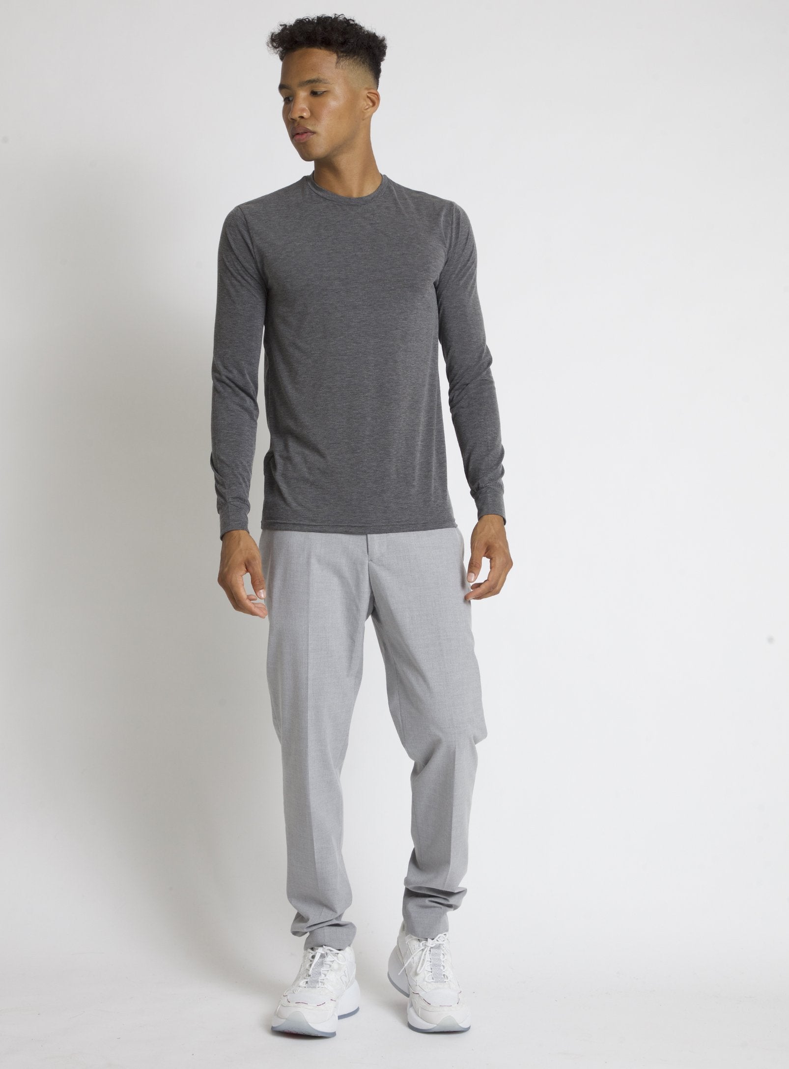 ZEL |  Dry edition crewneck longue sleeve t-shirt || NEL | T-shirt à col roulé à  manche longue édition Sec