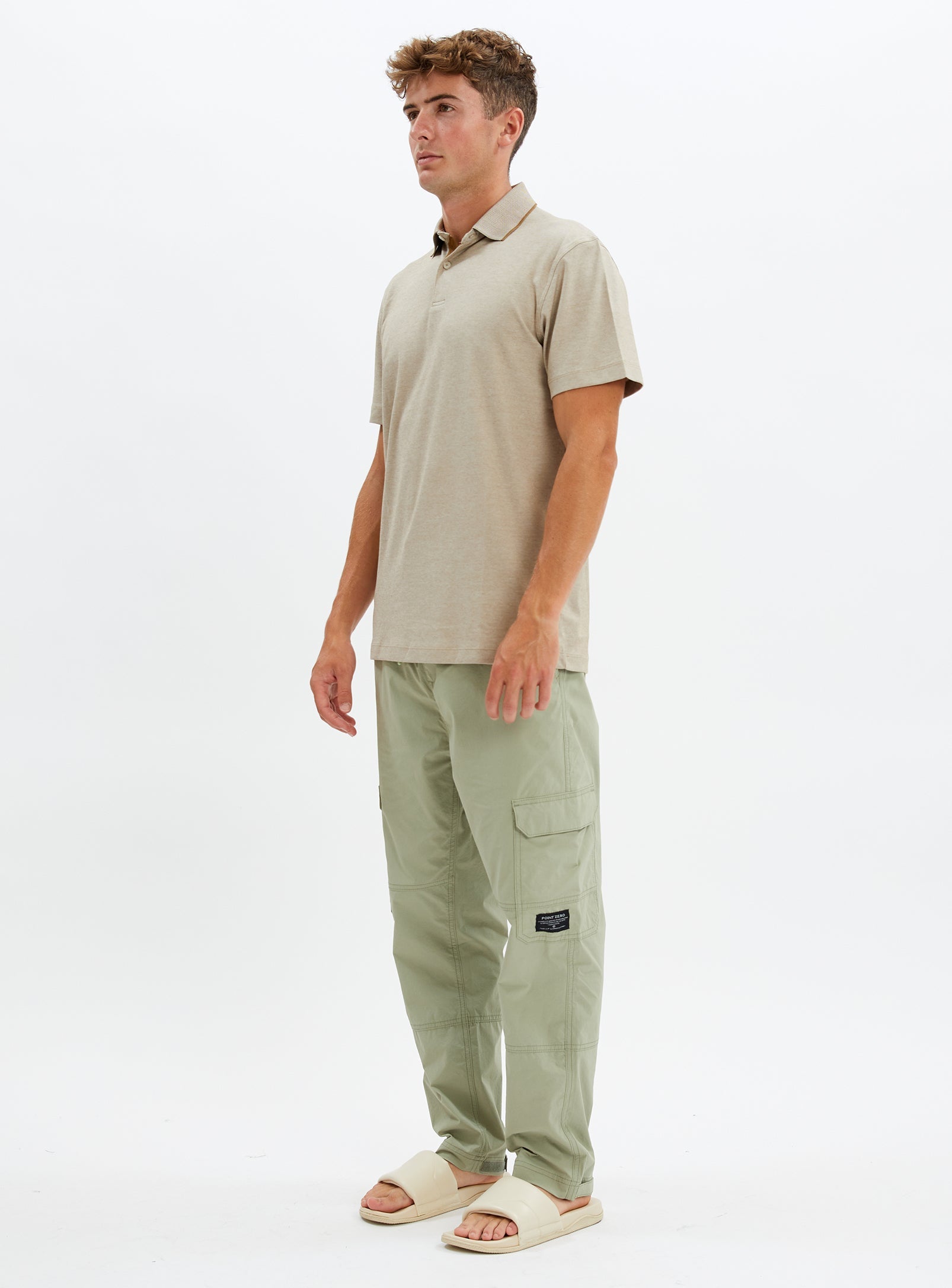 GREG | Two-tones pique polo || GREG | Polo point zéro