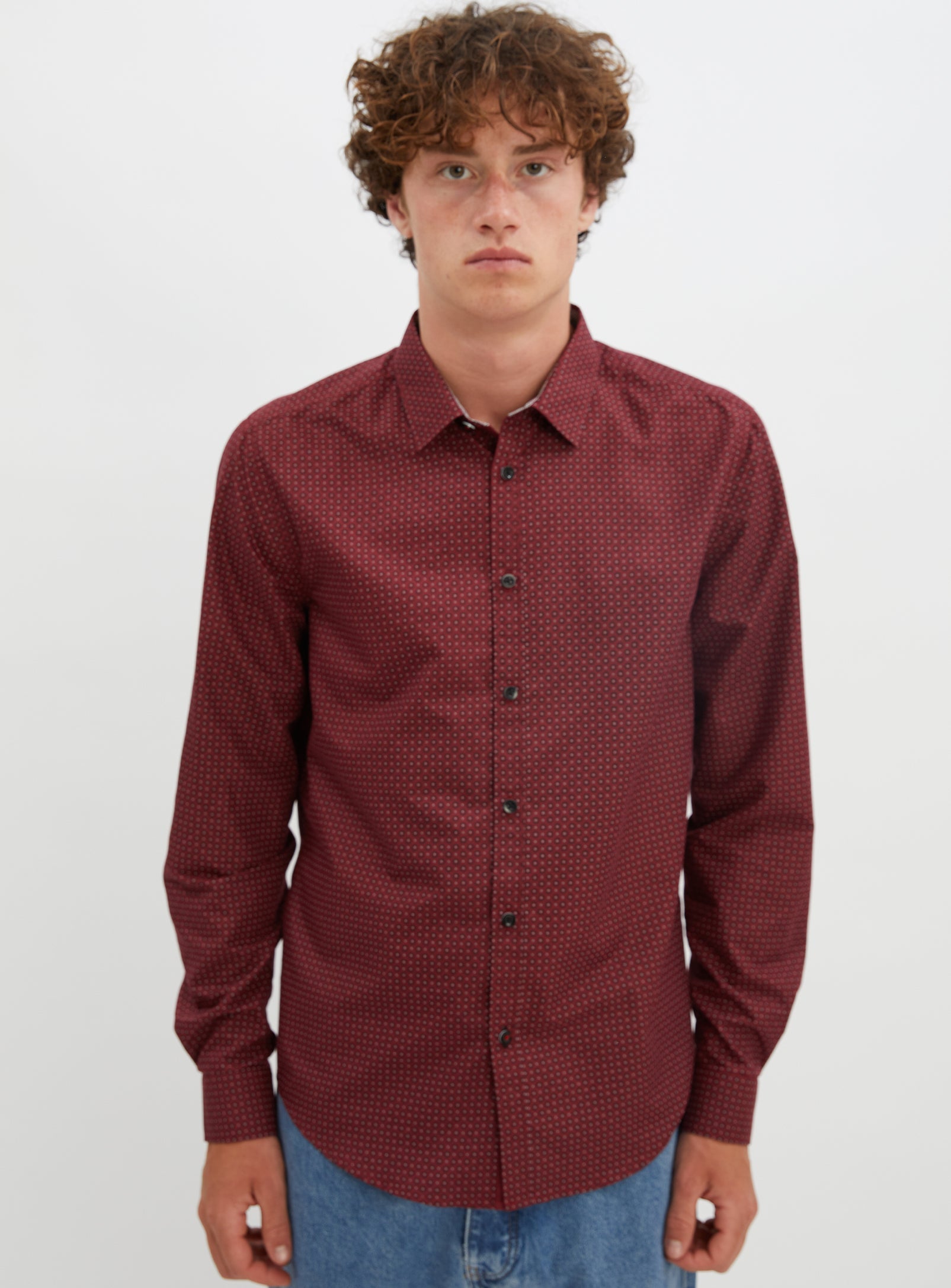 BEN | Luxury collection printed shirt || BEN |  Chemise imprimé collection luxe