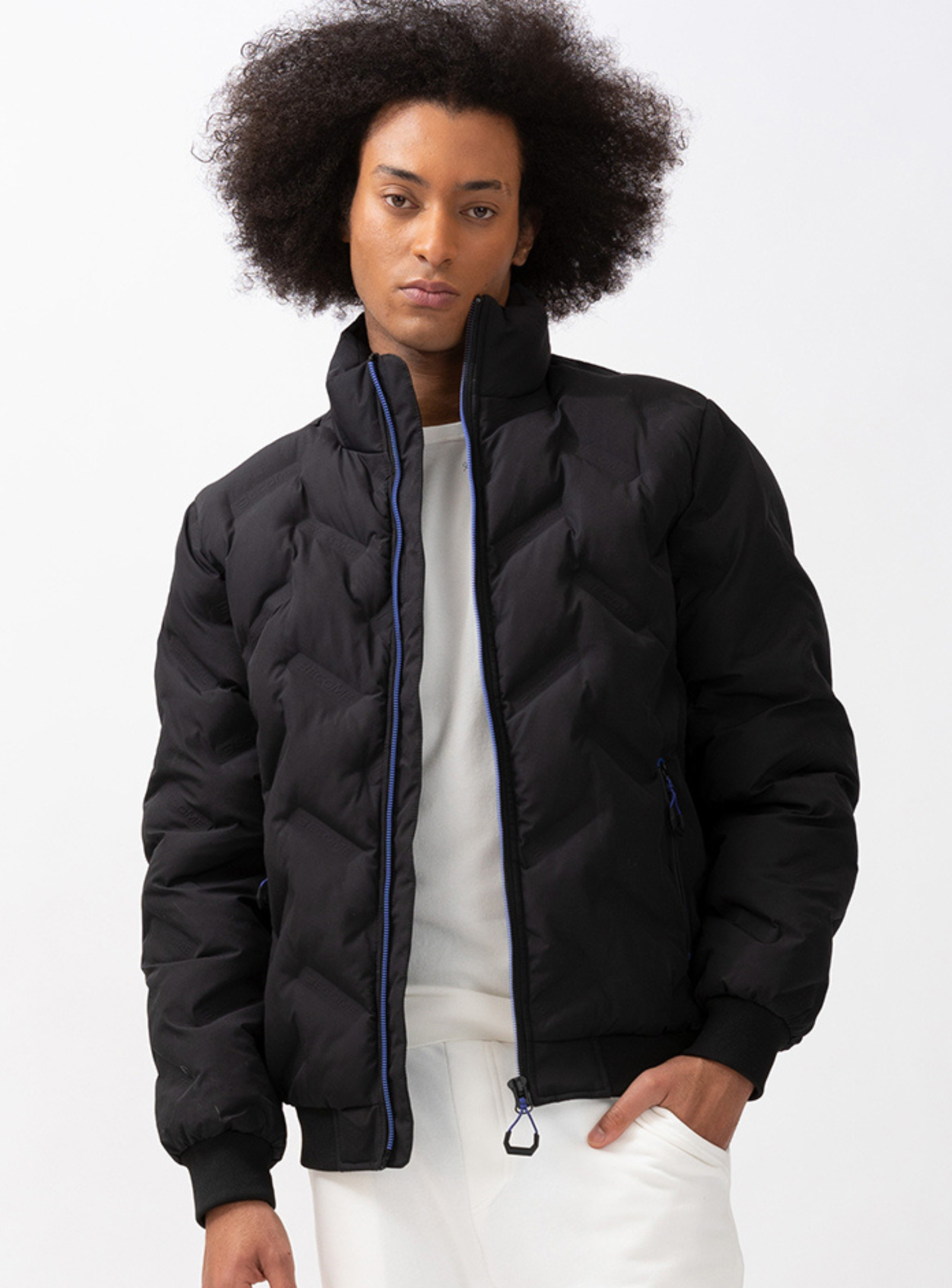 ROCCO | Engineered heat sealed quilted baseball jacket || ROCCO | Veste de baseball matelassée thermocollée