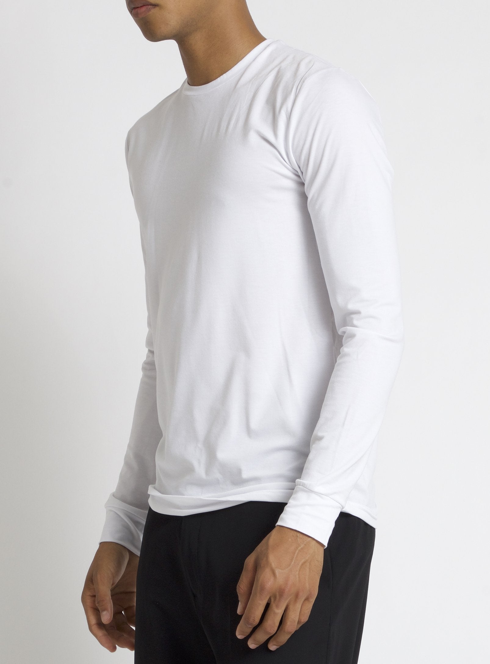 ZEL |  Dry edition crewneck longue sleeve t-shirt || NEL | T-shirt à col roulé à  manche longue édition Sec