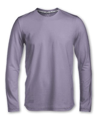 KEL | Long sleeve basic cotton crewneck T-shirt || KEL | T-shirt basique à manches longues et col rond en coton