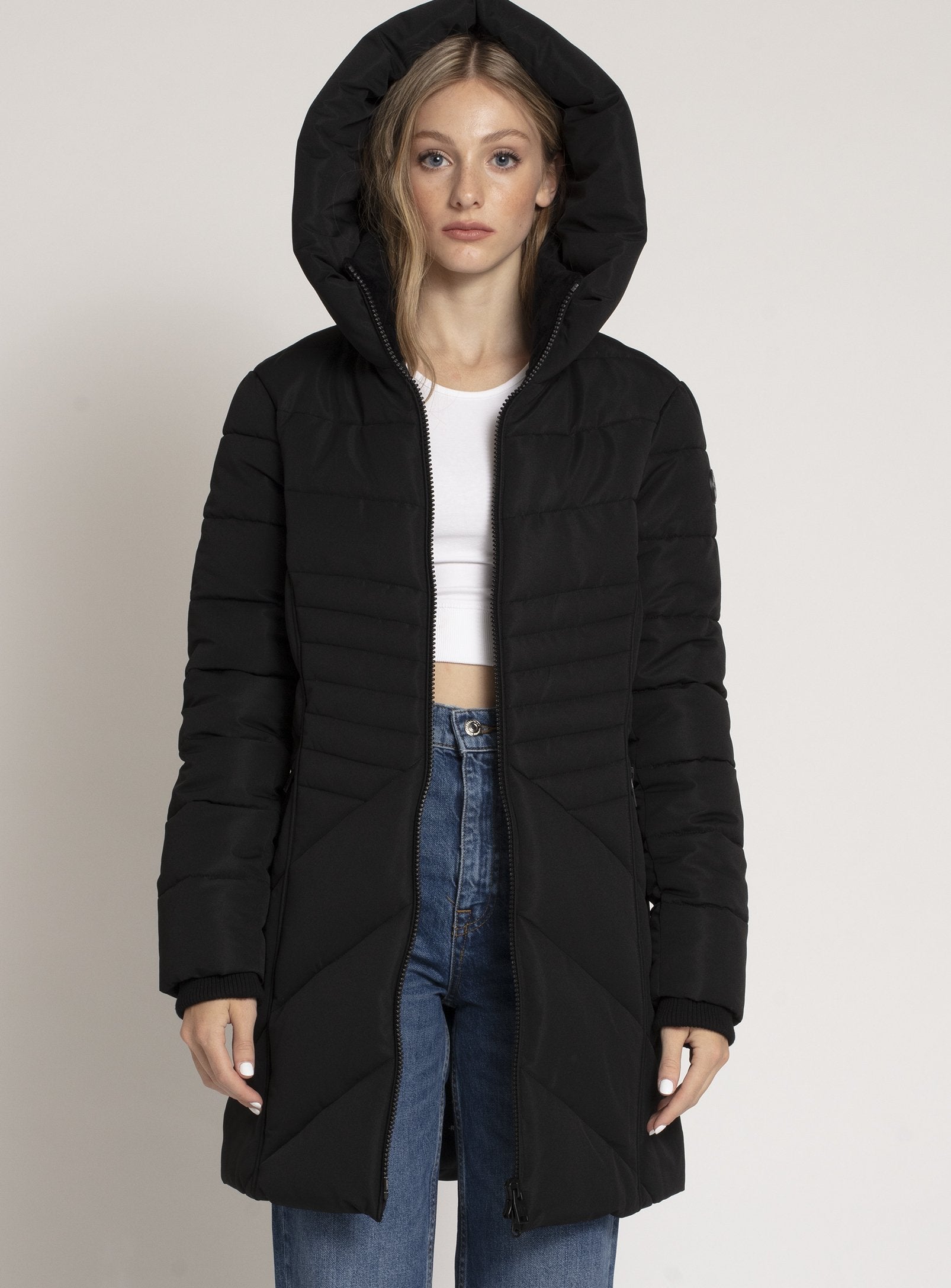 ARNETIA | Long Oxford parka||ARNETIA | Parka longue oxford