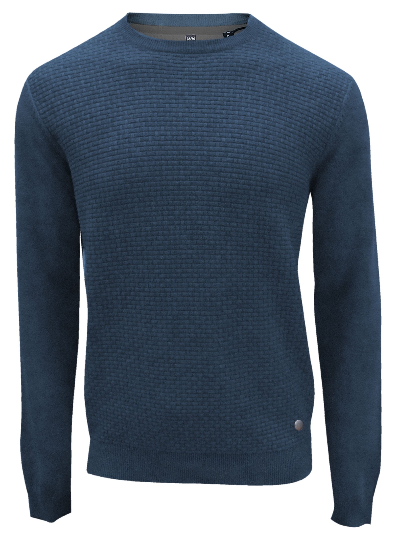 SWEN  | Cotton crewneck fine gauge sweater || SWEN |  Chandail fin en coton à col ras du cou