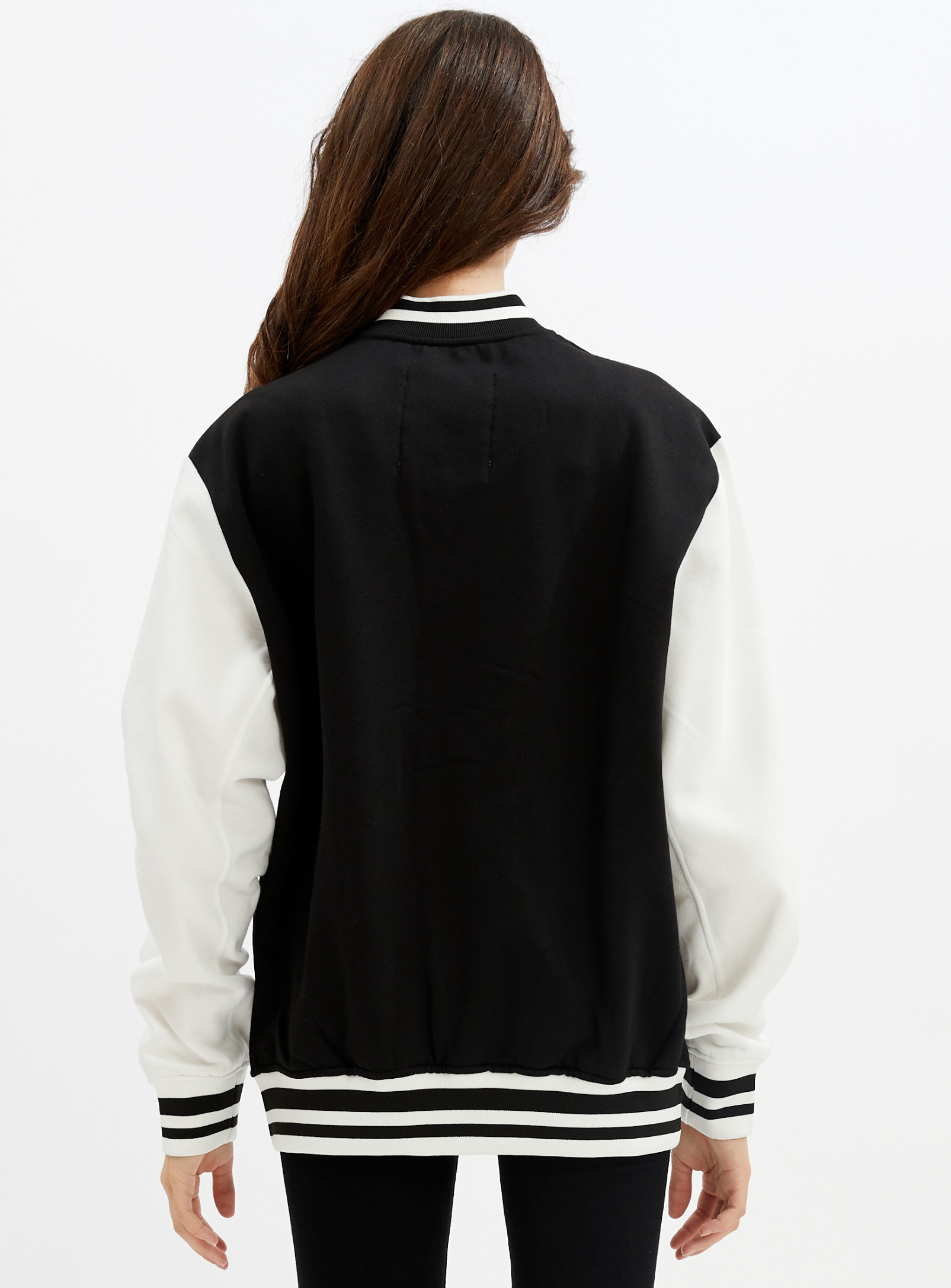 YORKDALE | Varsity unisex sweatshirt fleece jacket || YORKDALE | Veste unisexe molletonnée style universitaire