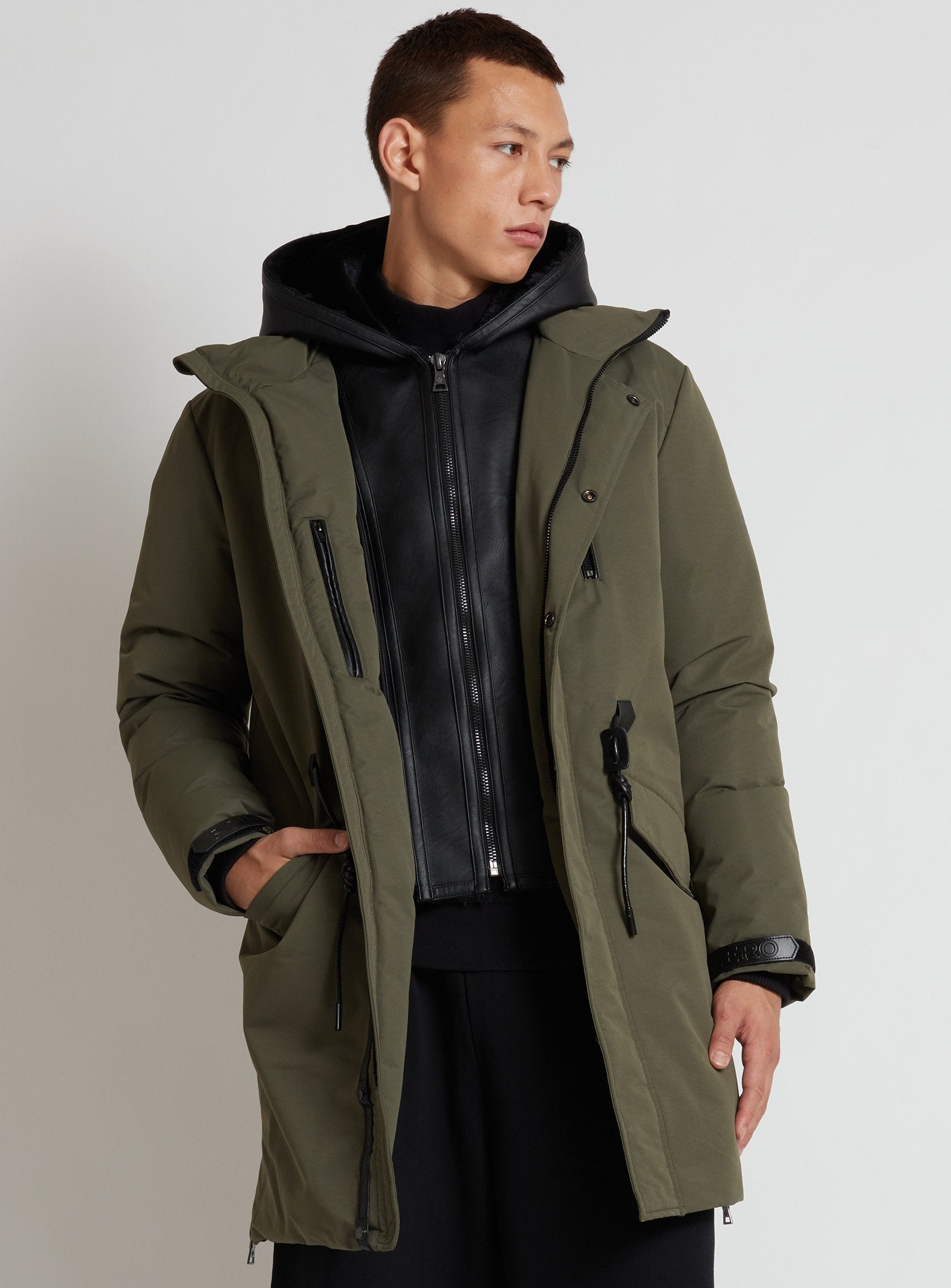 KEITH | Black Label Down Oxford parka || KEITH | Parka oxford en duvet Black Label