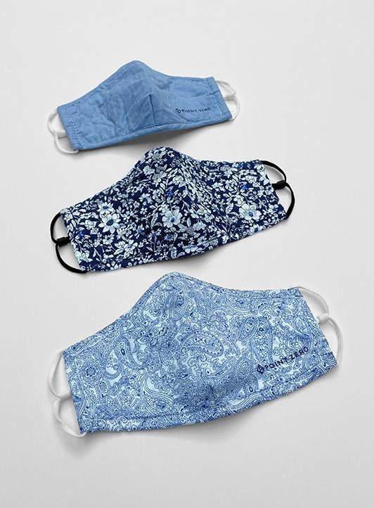 REUSABLE 3 LAYER MASK | A PACK OF 3 MASKS-PACK2||MASQUE RÉUTILISABLE 3 COUCHES | UN PACK DE 3 MASQUES