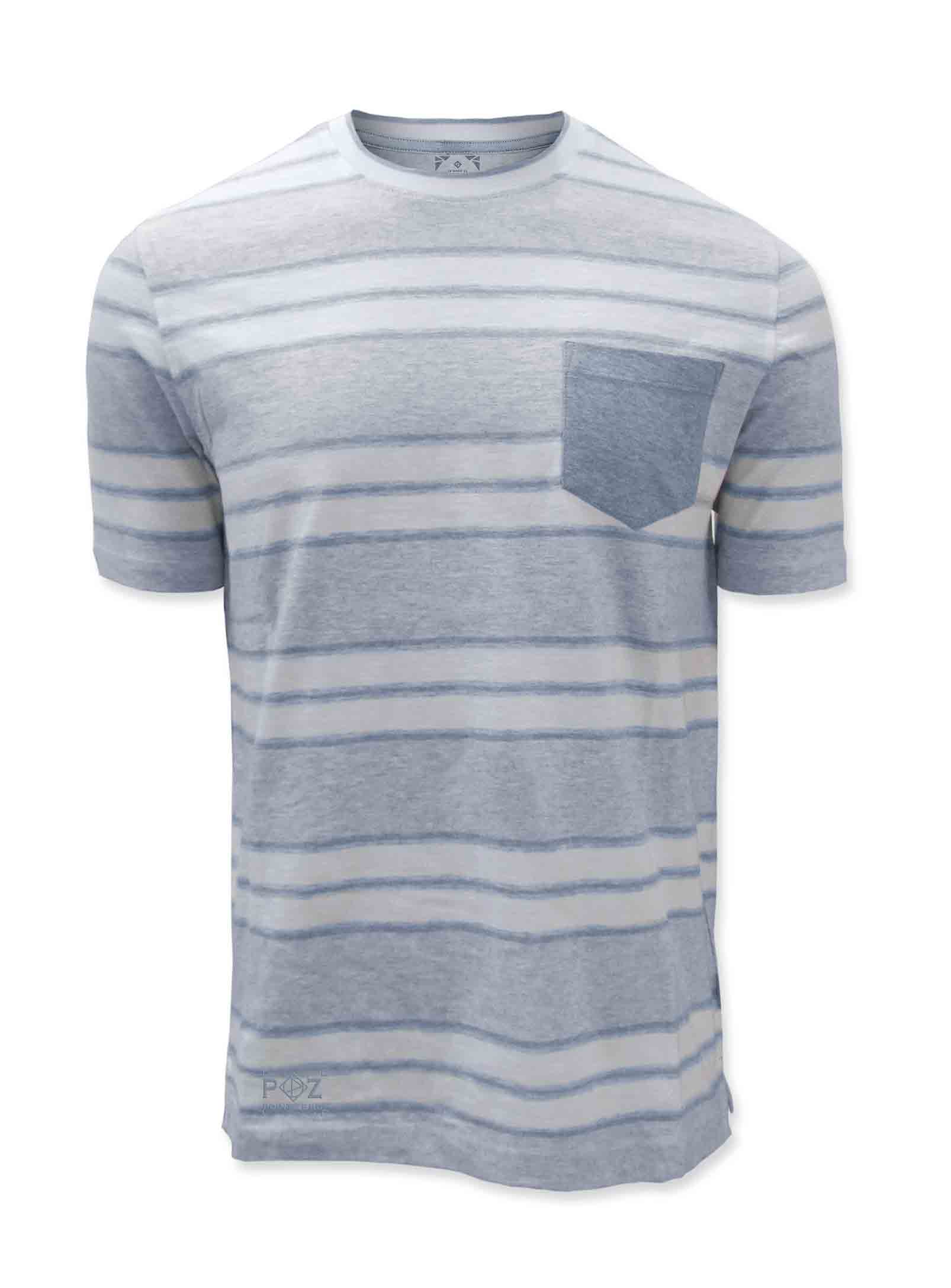 BAL | Short sleeve crewneck stripes t-shirt || BAL | T-shirt manches courtes col rond rayures