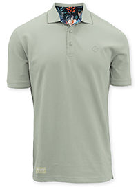 GREG | Two-tones pique polo || GREG | Polo point zéro