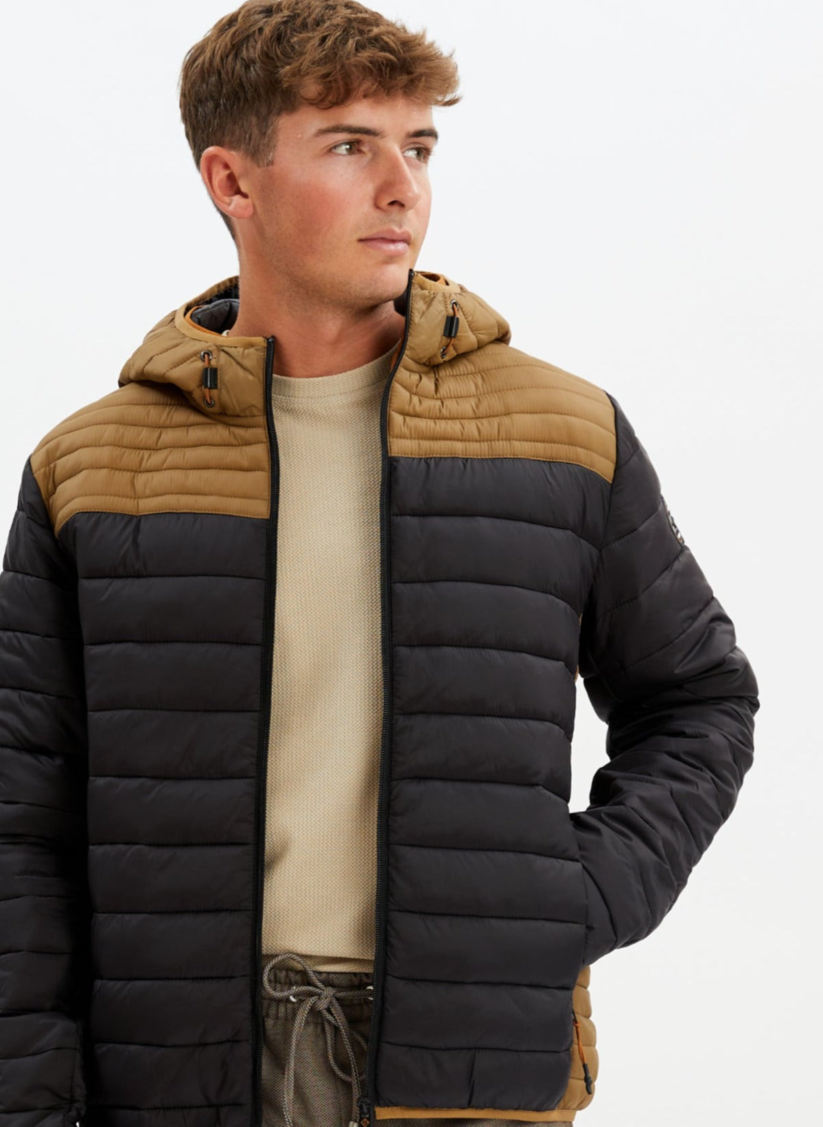 ALFRED | Color block ultralight jacket || ALFRED |  Veste ultralégère color block