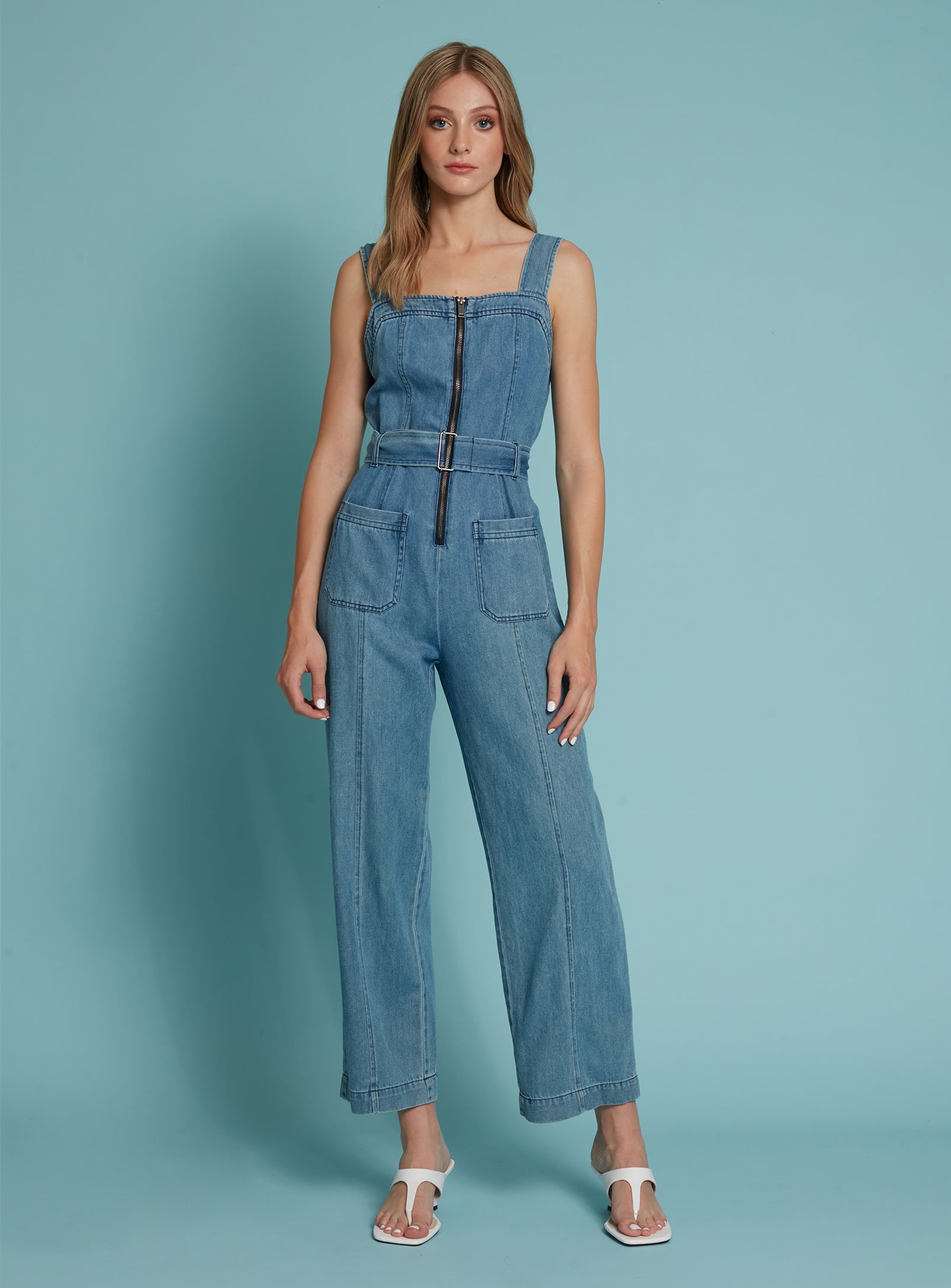 PEYA |  Denim jumpsuit || PEYA | Combinaison en jean