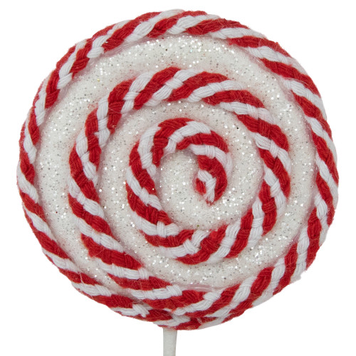 17" Candy Cane Lollipops Decorative Christmas Spray