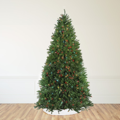 Pre-Lit Full Northern Pine Commercial Artificial Christmas Tree - 14' - Multi-Color Lights