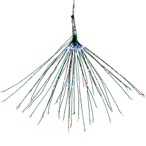 20" LED Lighted Firework Branch Christmas Decoration, Multi-Color Lights