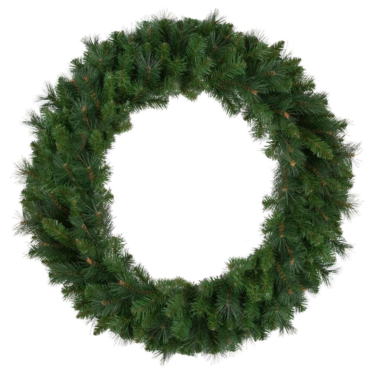 Beaver Pine Mixed Artificial Christmas Wreath, 36-Inch, Unlit