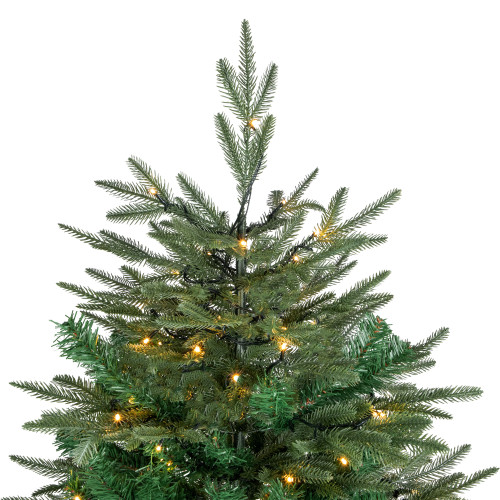 Real Touch?? Pre-Lit Full Hudson Fir Artificial Christmas Tree - 6.5' - Warm White LED