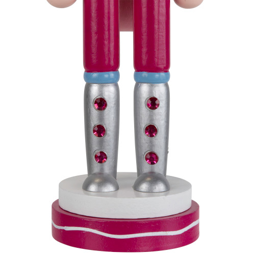 Cake King Nutcracker Christmas Figure - 15" - Pink and Blue