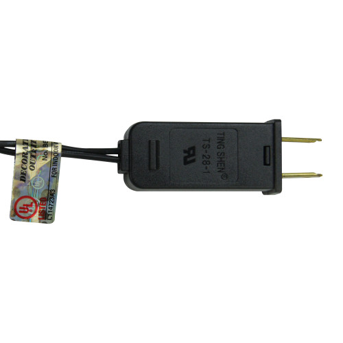 10 Red Sons of Anarchy Grim Reaper LED Mini Christmas Lights - 8.75 ft Black Wire