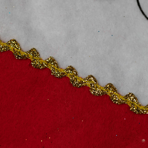 19" Red Jolly Snowmen Scene Christmas Stocking