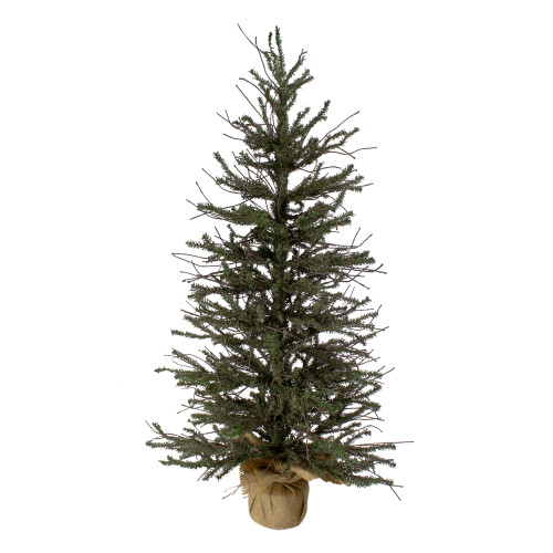 3' Warsaw Two-Tone Twig Artificial Christmas Tree - Unlit