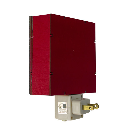 5" Red and Gold Santa Countdown Christmas Night Light