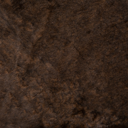 Mink Faux Fur Christmas Tree Skirt - 48" - Brown