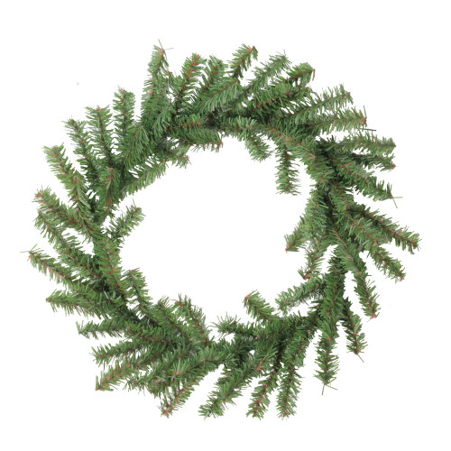 Mini Pine Two-Tone Artificial Christmas Wreath - 12" - Unlit