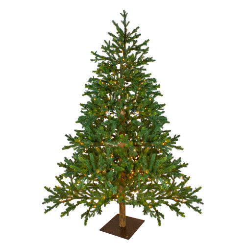 Real Touch?? Pre-Lit Full Northern Pine Artificial Christmas Tree - 6.5' - Clear LED Lights
