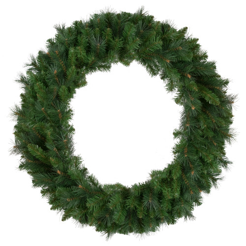 Beaver Pine Mixed Artificial Christmas Wreath, 36-Inch, Unlit