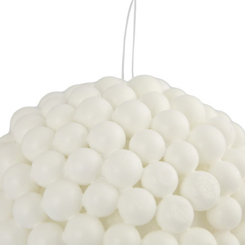 4.75" White Berries Christmas Ball Ornament